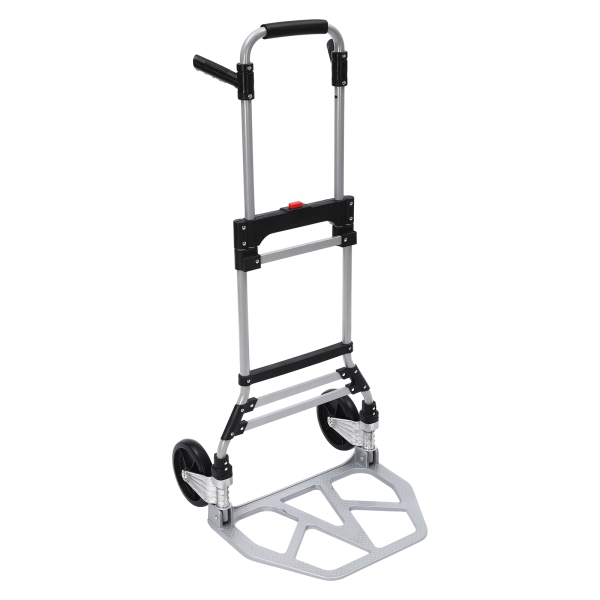 Carretilla de mano plegable, carro portaequipajes, carro plegable, Negro