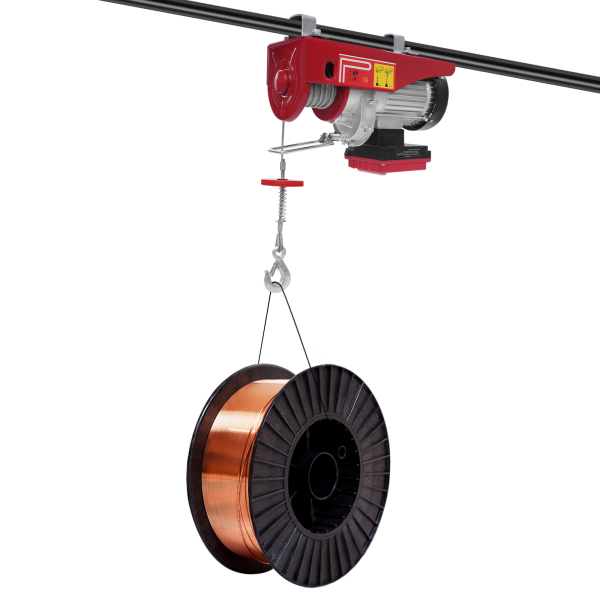Polipasto eléctrico de cable de acero de 600 kg y 12 m con control remoto inalámbrico, polipasto eléctrico de control inalámbrico, polipasto eléctrico de doble eslinga Polipasto eléctrico de cable de acero de 600 kg y 12 m con control remoto inalámbrico, polipasto eléctrico de control inalámbrico, polipasto eléctrico de doble eslinga