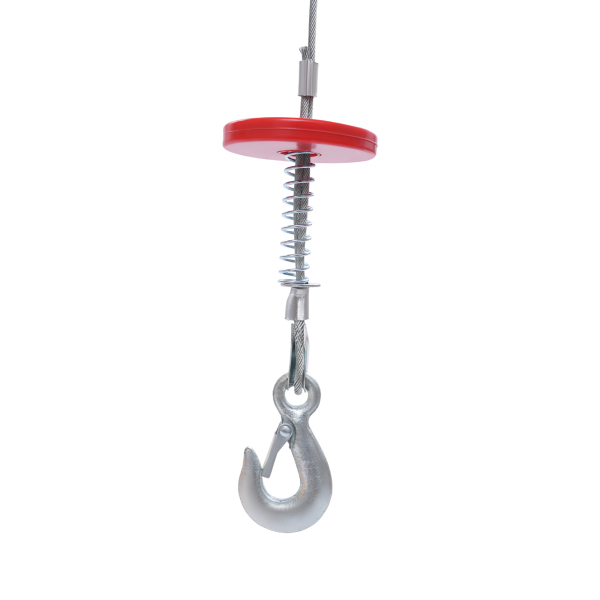 Polipasto Eléctrico con Control Remoto para Garajes y Almacenes - 250 kg con Parada de Emergencia, Cable de Acero Negro de 18 m Polipasto Eléctrico con Control Remoto para Garajes y Almacenes - 250 kg con Parada de Emergencia, Cable de Acero Negro de 18 m