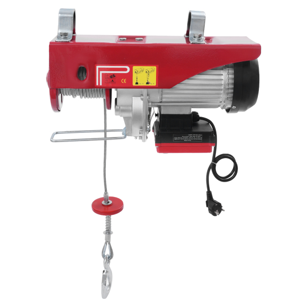 Polipasto eléctrico de cable de acero de 1000 kg y 12 m con control remoto inalámbrico, polipasto eléctrico de control inalámbrico, polipasto eléctrico de doble eslinga Polipasto eléctrico de cable de acero de 1000 kg y 12 m con control remoto inalámbrico, polipasto eléctrico de control inalámbrico, polipasto eléctrico de doble eslinga
