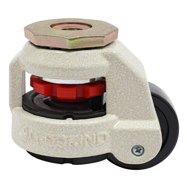 Juego de 4 ruedas giratorias resistentes de carga, máquina retráctil para muebles,garaje, maquinaria pesada