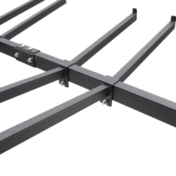 Carro para mesa y silla plegables, estructura de silla plegable, estructura de silla con 4 ruedas, 85,3 x 180,6 x 113,5 cm