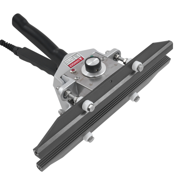 Selladora de 30 cm, Selladora Térmica Portátil, Selladora de Crimpado Portátil Manual - Negra