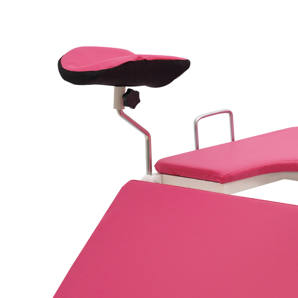 Camilla de reconocimiento y silla de parto para cirugía - rosa
