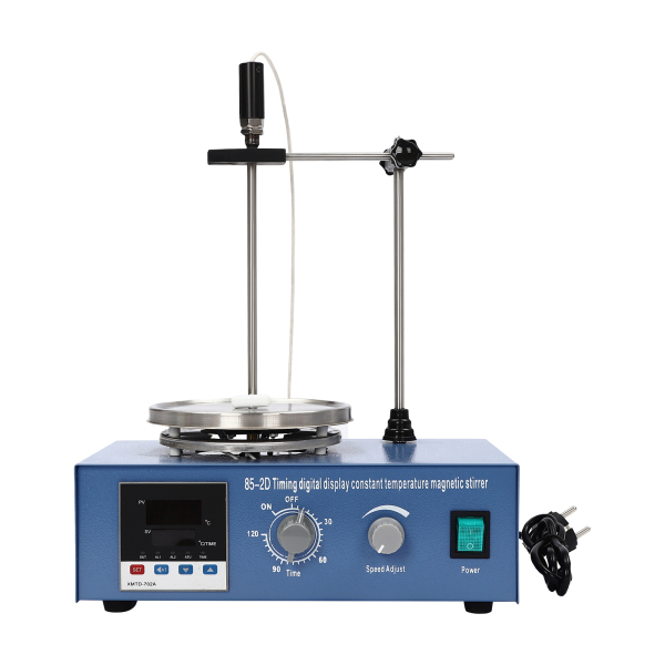 Agitador magnético digital calefactado, Agitador calefactado de laboratorio, Volumen de agitación: Máx. 1000 ml/33,82 oz Agitador magnético digital calefactado, Agitador calefactado de laboratorio, Volumen de agitación: Máx. 1000 ml/33,82 oz