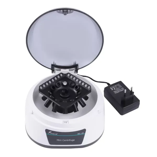 Labor Mini centrífuga fija para máquina centrífuga de mesa centrífuga de laboratorio para 0,2/0,5/1/1,5/2 ml de capacidad de tubo, para sangre