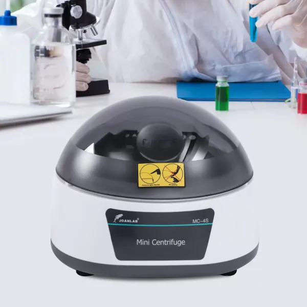 Labor Mini centrífuga fija para máquina centrífuga de mesa centrífuga de laboratorio para 0,2/0,5/1/1,5/2 ml de capacidad de tubo, para sangre