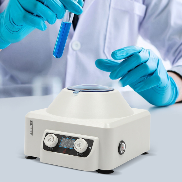 Máquina centrífuga 900-1s, 0-4000rpm, 1685xG, 0-60min Blanca