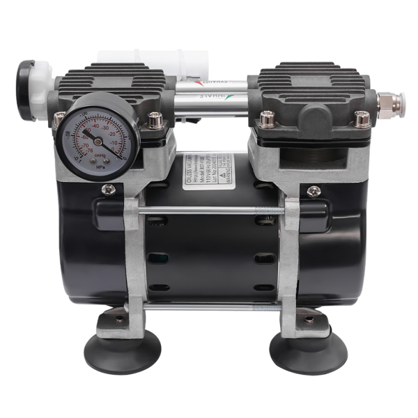 Bomba de vacío, Bomba de vacío sin aceite, Bomba de vacío industrial, Velocidad: ≥ 1450rpm, 220V/50Hz, 150W, 17.2*9*14.3cm