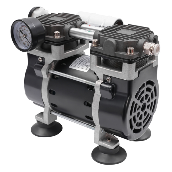 Bomba de vacío, Bomba de vacío sin aceite, Bomba de vacío industrial, Velocidad: ≥ 1450rpm, 220V/50Hz, 150W, 17.2*9*14.3cm