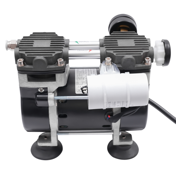 Bomba de vacío, Bomba de vacío sin aceite, Bomba de vacío industrial, Velocidad: ≥ 1450rpm, 220V/50Hz, 150W, 17.2*9*14.3cm