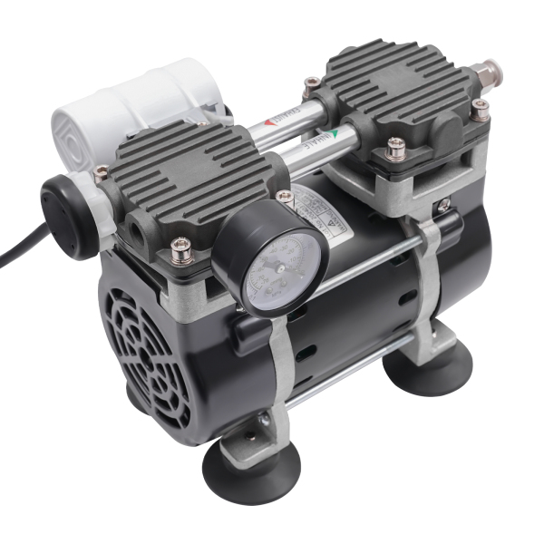 Bomba de vacío, Bomba de vacío sin aceite, Bomba de vacío industrial, Velocidad: ≥ 1450rpm, 220V/50Hz, 150W, 17.2*9*14.3cm
