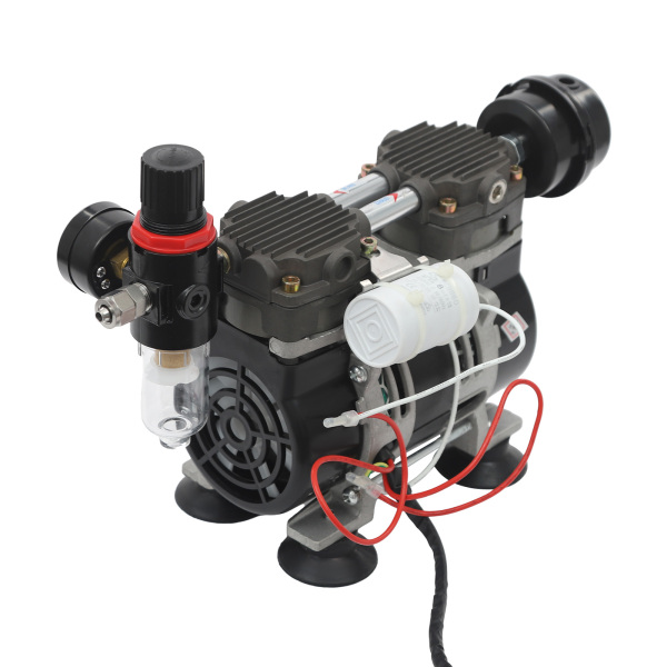 Bomba de vacío sin aceite, sin aceite, de laboratorio, bomba de vacío, kit sin aceite, 200 W, 1450 r/min, 60 l/min Bomba de vacío sin aceite, sin aceite, de laboratorio, bomba de vacío, kit sin aceite, 200 W, 1450 r/min, 60 l/min