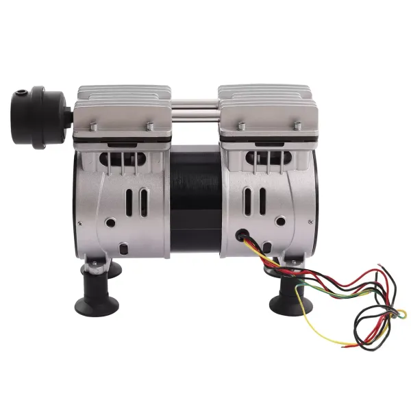 Bomba de vacío de laboratorio médico de 220 V, 550 W, 3,6 CFM, bomba de vacío sin aceite, bomba de vacío de laboratorio industrial sin aceite Bomba de vacío de laboratorio médico de 220 V, 550 W, 3,6 CFM, bomba de vacío sin aceite, bomba de vacío de laboratorio industrial sin aceite