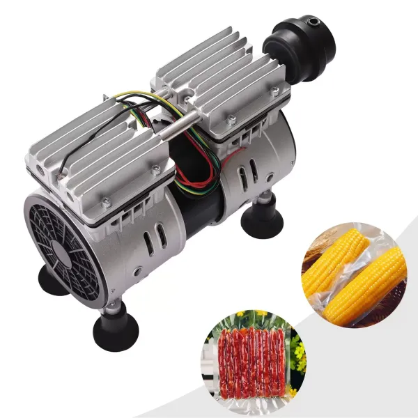 Bomba de vacío de laboratorio médico de 220 V, 550 W, 3,6 CFM, bomba de vacío sin aceite, bomba de vacío de laboratorio industrial sin aceite Bomba de vacío de laboratorio médico de 220 V, 550 W, 3,6 CFM, bomba de vacío sin aceite, bomba de vacío de laboratorio industrial sin aceite