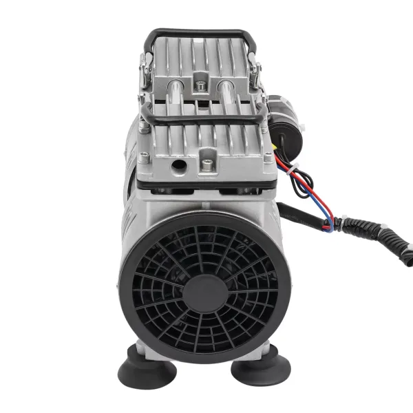 Bomba de vacío, sin aceite, bomba de vacío industrial, 550 W, 1400 rpm, presión máxima: 8 bar, presión máxima: -93 kpa, 27 x 13 x 18,3 cm