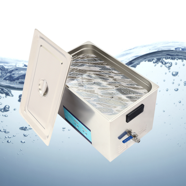 30L 220V Limpiador ultrasónico profesional con desgasificación limpiador ultrasónico con temporizador digital