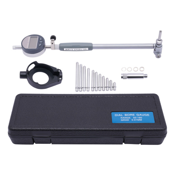 Calibre digital de cuadrante indicador 2"-6"/0,0004" Juego de calibres de cuadrante autocentrante con yunques de carburo Calibre digital de cuadrante indicador 2"-6"/0,0004" Juego de calibres de cuadrante autocentrante con yunques de carburo