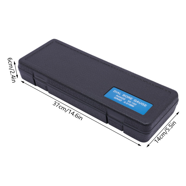 Calibre digital de cuadrante indicador 2"-6"/0,0004" Juego de calibres de cuadrante autocentrante con yunques de carburo Calibre digital de cuadrante indicador 2"-6"/0,0004" Juego de calibres de cuadrante autocentrante con yunques de carburo