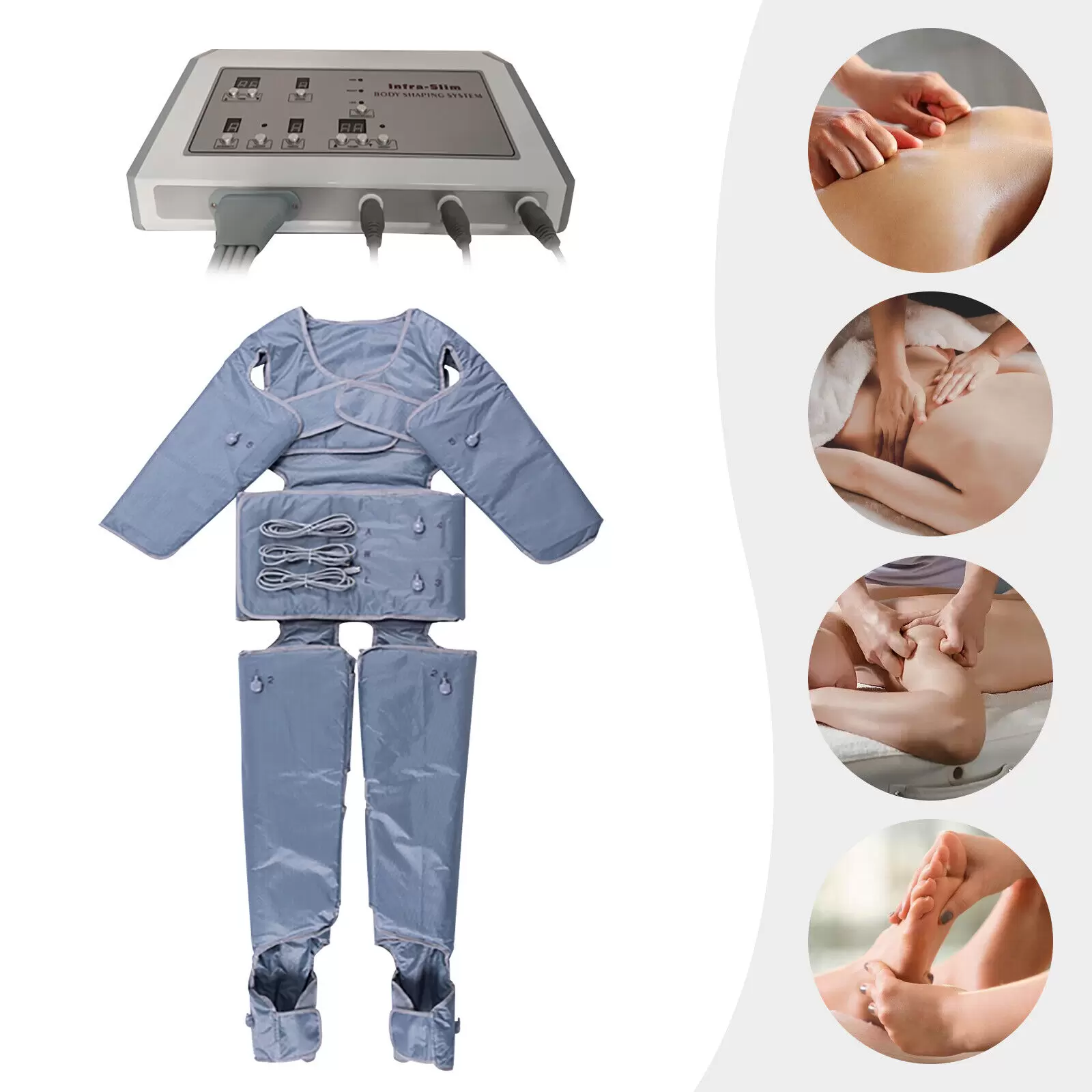 Ropa de masaje totalmente automática para aliviar el dolor muscular