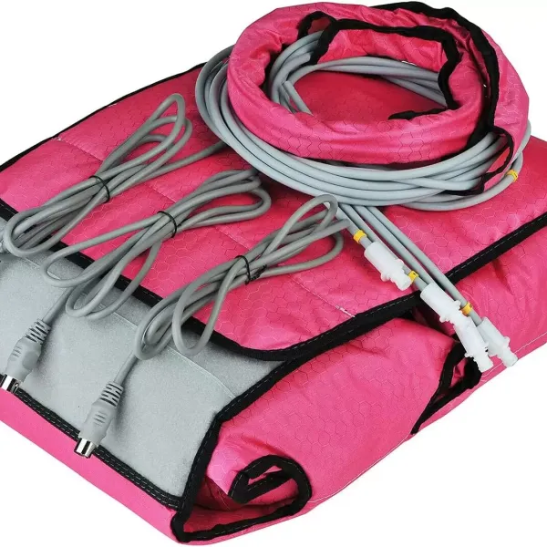 Máquina de masaje de presoterapia, Dispositivo de masaje circular, color rosa