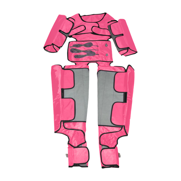 Máquina de masaje de presoterapia, Dispositivo de masaje circular, color rosa