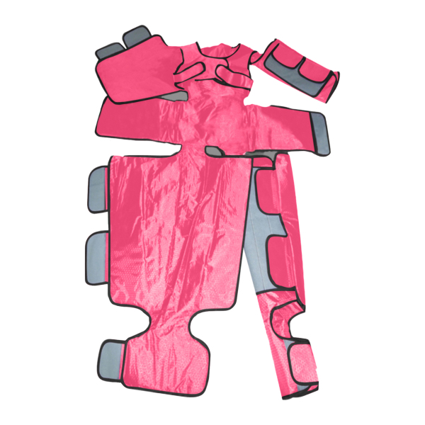Máquina de masaje de presoterapia, Dispositivo de masaje circular, color rosa