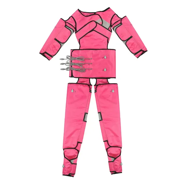 Máquina de masaje de presoterapia, Dispositivo de masaje circular, color rosa