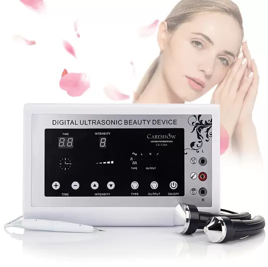 Máquina de Belleza, por ultrasonidos, para el rostro, el cuerpo, la piel, masajeador facial, rejuvenecimiento de la piel