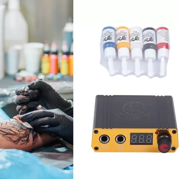 Juego de 10 agujas para tatuajes rotativos para tatuajes principiantes