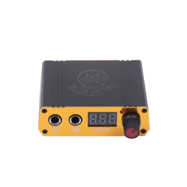 Máquina profesional de tatuaje, bolígrafo de tatuaje, 30 tazas 10 agujas, ajustable 6 V-10 V