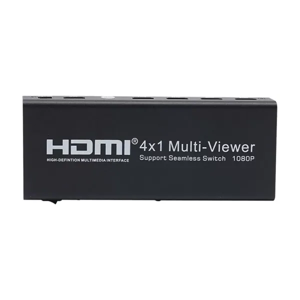 Conmutador HDMI 4 x 1 HDMI Audio Extractor DAC fuente de alimentación adaptador 60Hz & cable de alimentación USB
