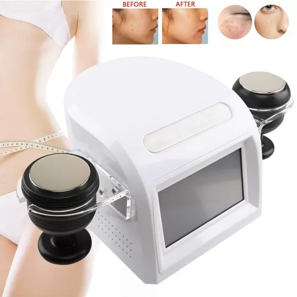 Cuerpo para quemar grasa Delgado 40K Radiofrecuencia Masajeador de celulitis Cavitación ultrasónica Vacío Máquina de belleza
