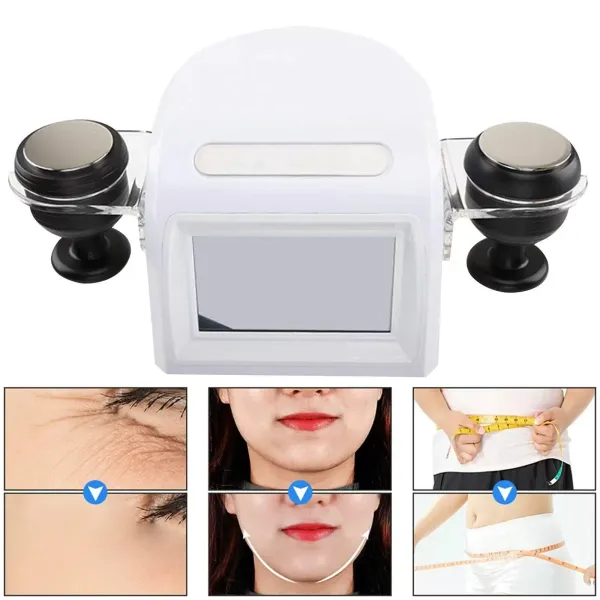 Cuerpo para quemar grasa Delgado 40K Radiofrecuencia Masajeador de celulitis Cavitación ultrasónica Vacío Máquina de belleza