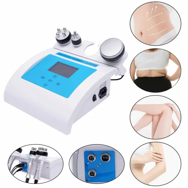 40 K, 3 en 1 cavitación por ultrasonidos, celulitis grasa RF, elimina el masajeador profesional del cuerpo, aparato de adelgazamiento