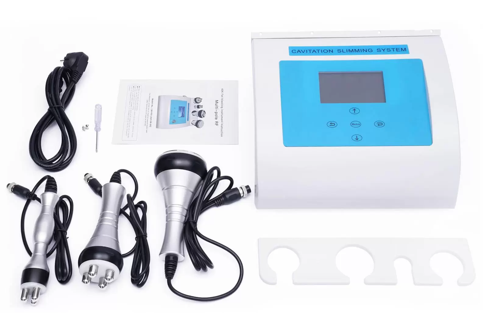 40 K, 3 en 1 cavitación por ultrasonidos, celulitis grasa RF, elimina el masajeador profesional del cuerpo, aparato de adelgazamiento