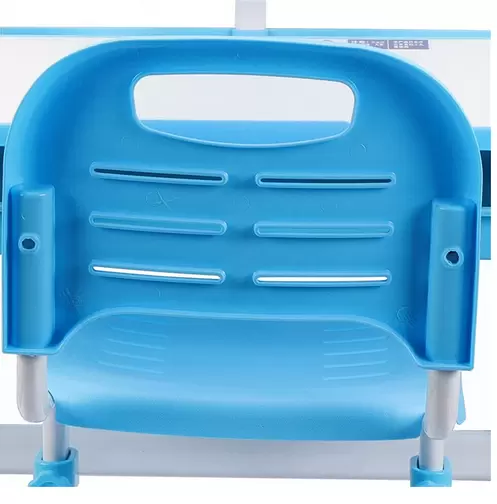 Juego de escritorio juvenil con lámpara LED y silla cuadrada
