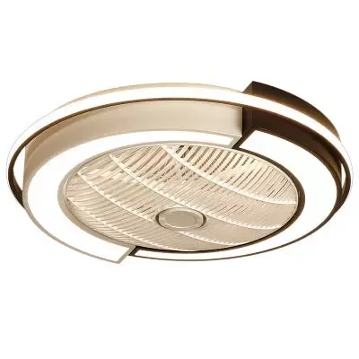Lámpara de techo LED de 23 pulgadas, con mando a distancia, 3 colores, regulable, ventilador con iluminación para dormitorio o salón Lámpara de techo LED de 23 pulgadas, con mando a distancia, 3 colores, regulable, ventilador con iluminación para dormitorio o salón