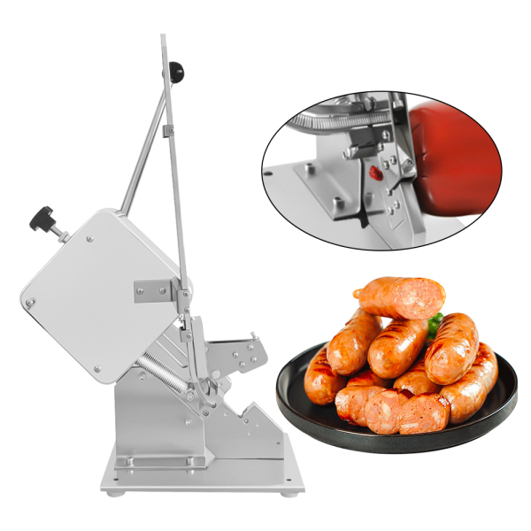 Máquina de sellado de acero inoxidable Sellador manual en forma de U para el hogar para salchichas Bolsa de plástico Plata Máquina de sellado de acero inoxidable Sellador manual en forma de U para el hogar para salchichas Bolsa de plástico Plata