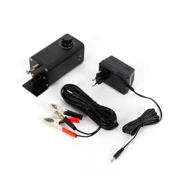CNCEST Motor de engranaje de 15 W para barbacoa, motor de 12 V CC