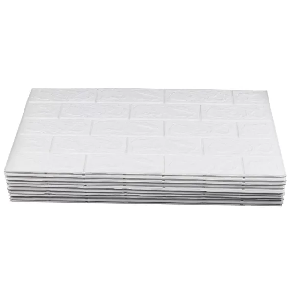 Papel pintado autoadhesivo 3D para pared de salón, paneles de pared autoadhesivos, 10 unidades Papel pintado autoadhesivo 3D para pared de salón, paneles de pared autoadhesivos, 10 unidades