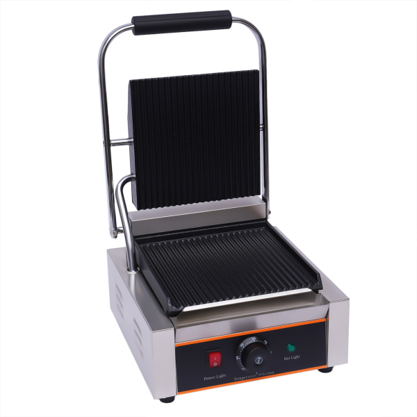 Sandwichera eléctrica de 1800 W, de 0 a 300 ℃, máquina de bocadillo Sandwichera eléctrica de 1800 W, de 0 a 300 ℃, máquina de bocadillo