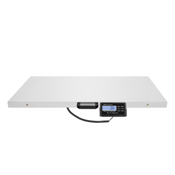 CNCEST Báscula digital de mesa para paquetes de 300 kg, de acero inoxidable, con plataforma grande, para mascotas
