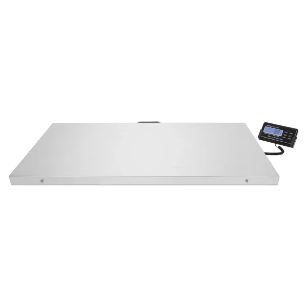 CNCEST Báscula digital de mesa para paquetes de 300 kg, de acero inoxidable, con plataforma grande, para mascotas CNCEST Báscula digital de mesa para paquetes de 300 kg, de acero inoxidable, con plataforma grande, para mascotas