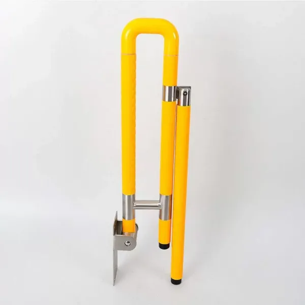 Asidero plegable para personas mayores, mango de acero antideslizante de seguridad, barras de asidero para inodoro y baño