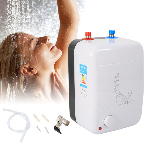 Calentador de agua de 8l, 1,5 kW, pequeño acumulador, calentador de agua instantáneo, 30 – 75 ℃