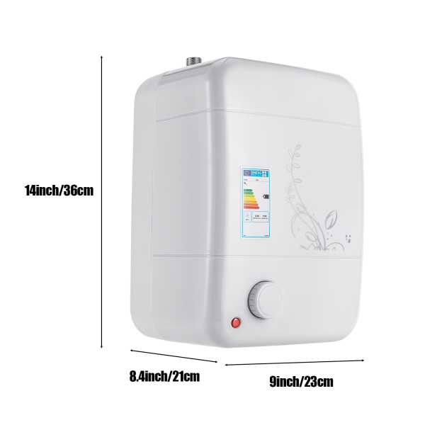 Calentador de agua de 8l, 1,5 kW, pequeño acumulador, calentador de agua instantáneo, 30 – 75 ℃