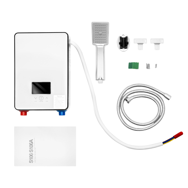 Juego de calentador de agua caliente digital de 6500 W, 220 V, para ducha