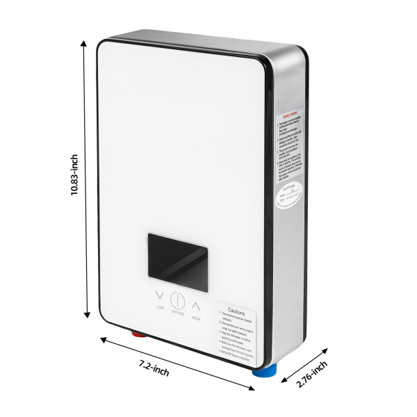 Juego de calentador de agua caliente digital de 6500 W, 220 V, para ducha