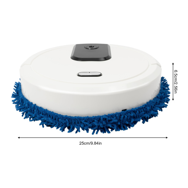 Robot aspirador inteligente con función de limpieza húmeda/seca con carga USB, 60 dB, ideal para limpiar pelos de animales, alfombras, azulejos